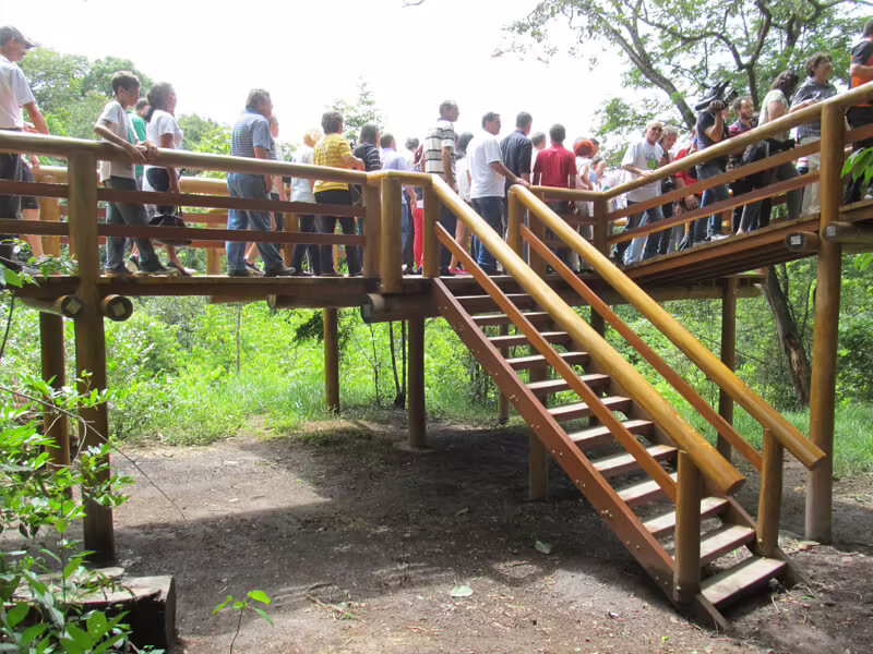Área de visitação